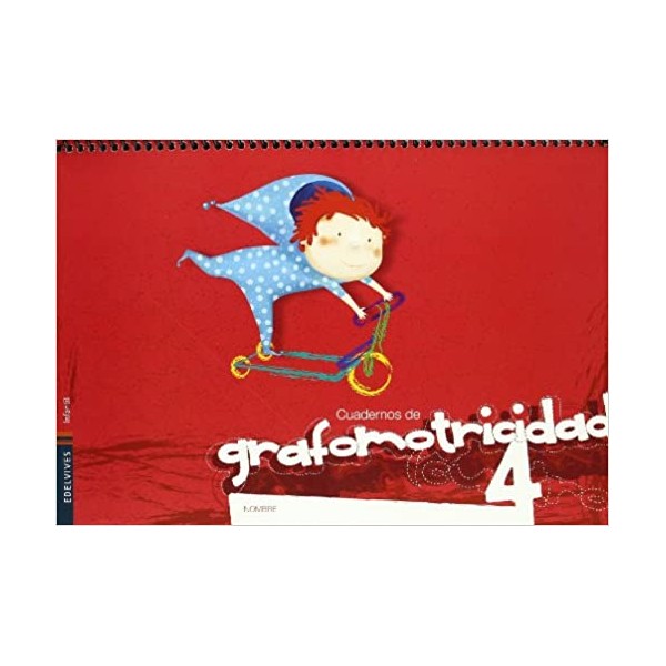 Cuaderno 4 de Grafomotricidad