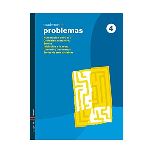 Cuaderno 4 de Problemas (Infantil)