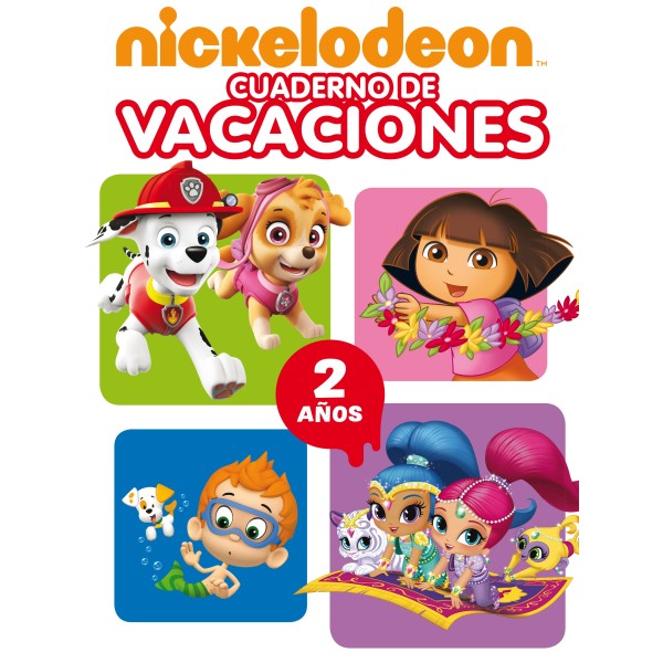 Nickelodeon. Cuaderno de vacaciones - 2 años (Cuadernos de vacaciones de Nickelodeon)