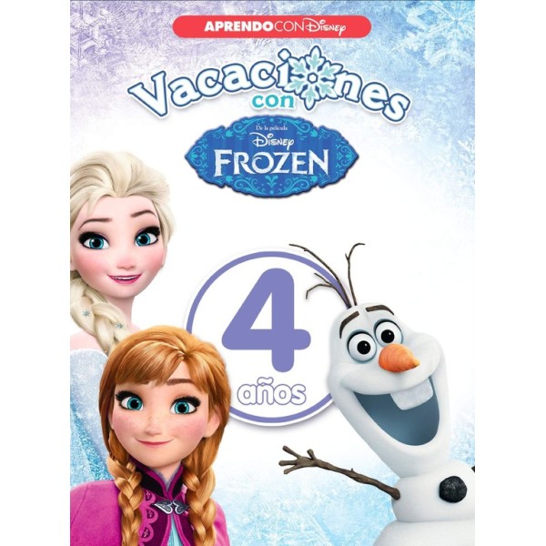 Vacaciones con Frozen. 4 años (Aprendo con Disney)