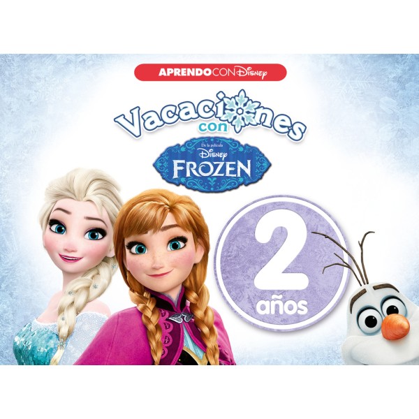 Vacaciones con Frozen. 2 años (Aprendo con Disney)