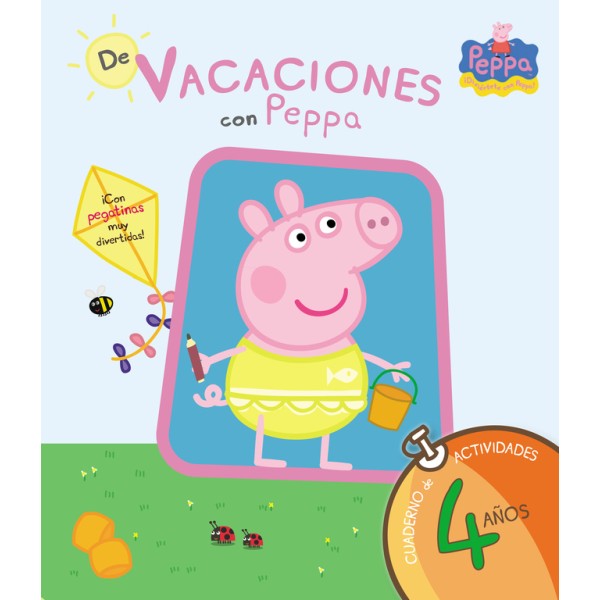 De vacaciones con Peppa - 4 años (Peppa Pig. Cuaderno de actividades)