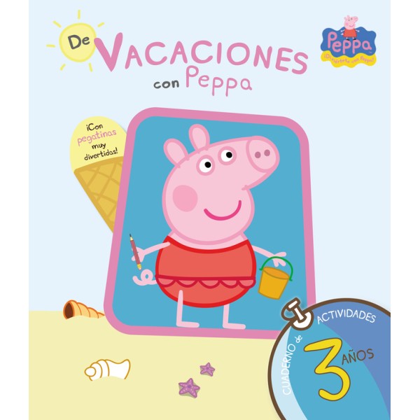 De vacaciones con Peppa - 3 años (Peppa Pig. Cuaderno de actividades)