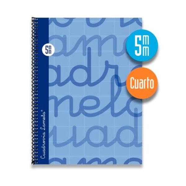 Cuaderno tapa blanda Cuadrovia cuarto 40 h. 5 mm