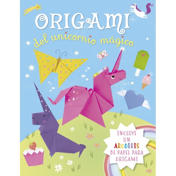 Origami el unicornio mágico