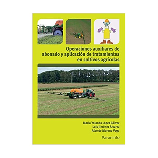 Operaciones auxiliares de abonado y aplicación de tratamientos en cultivos agrícolas