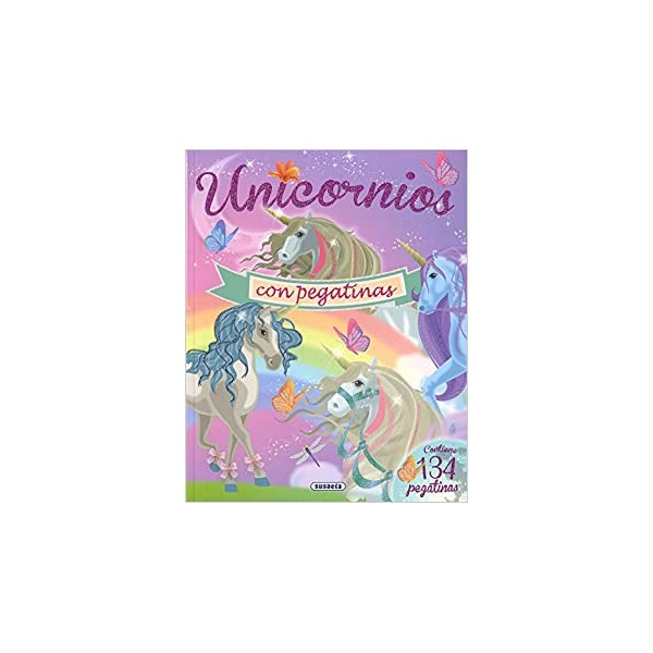 Unicornios con pegatinas