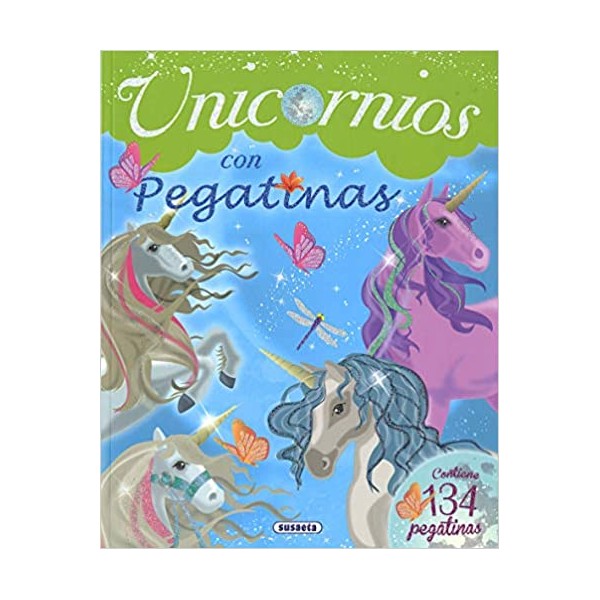 Unicornios con pegatinas