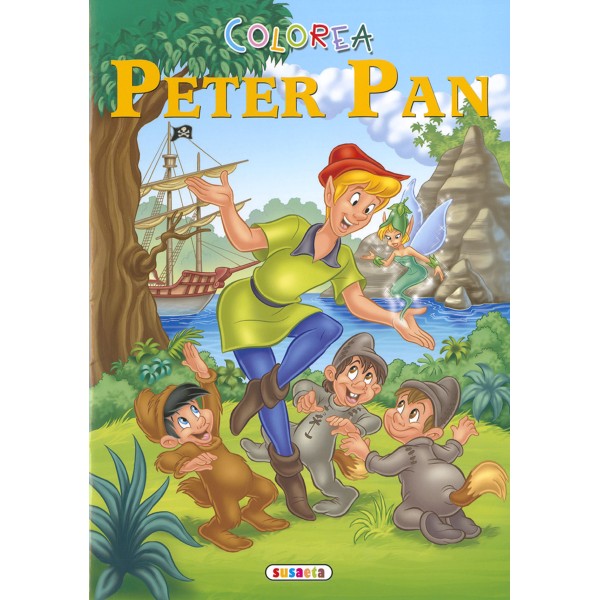 Colorea Peter Pan