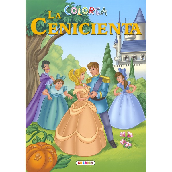 Colorea La Cenicienta