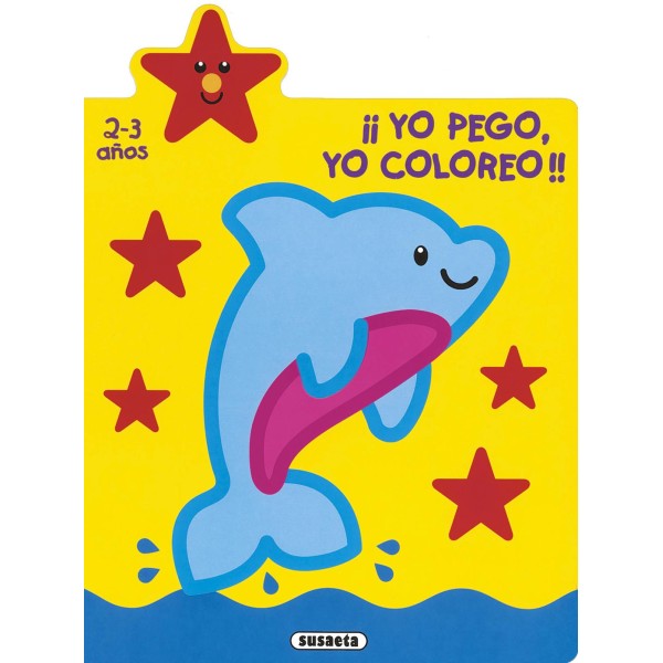 ¡Yo pego, yo coloreo! 2-3 años