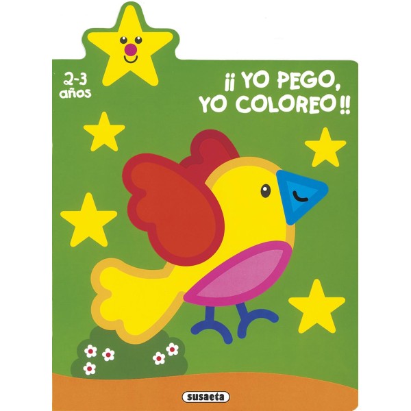 ¡Yo pego, yo coloreo! 2-3 años