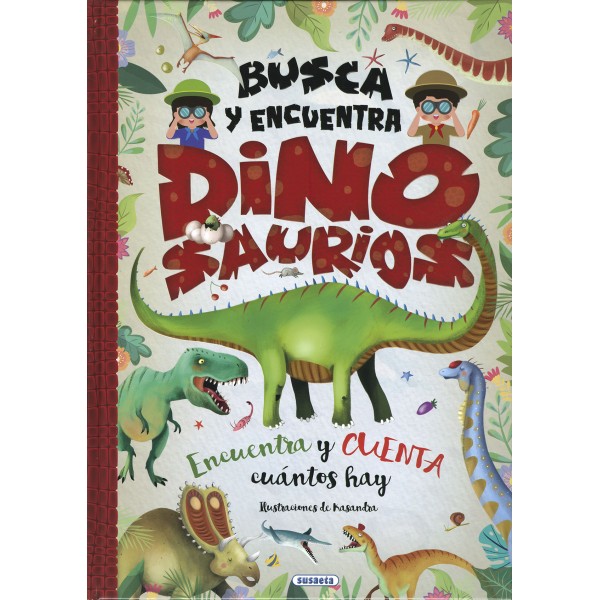 Busca y encuentra dinosaurios