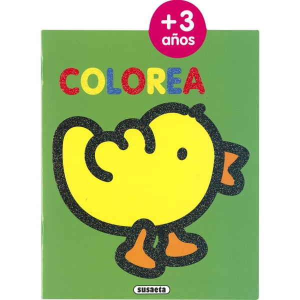 Colorea por edades 3 años