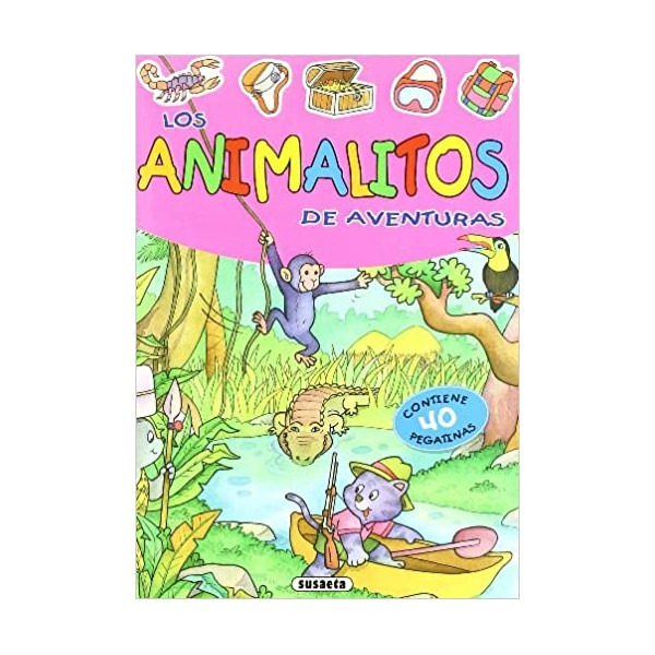 Animalitos con pegatinas (6 títulos)