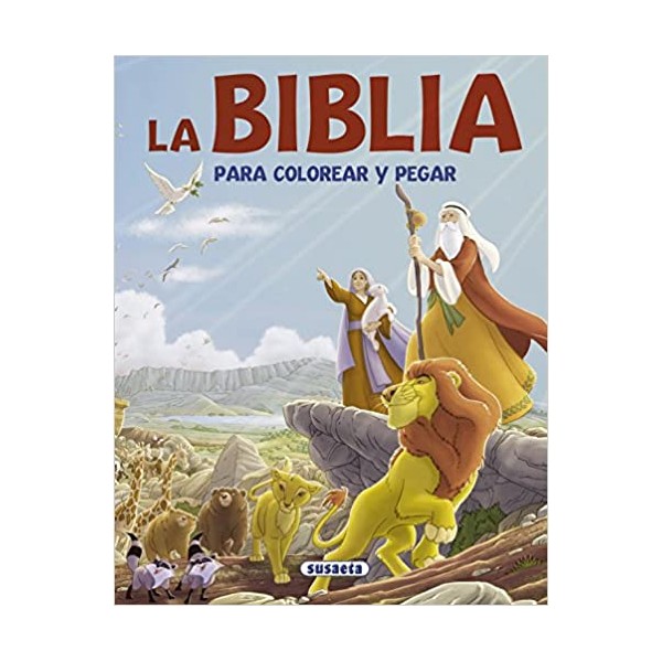 La Biblia para colorear y pegar