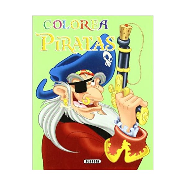 Colorea piratas (4 títulos)