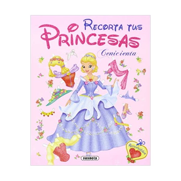 Recorta tus princesas (4 títulos)