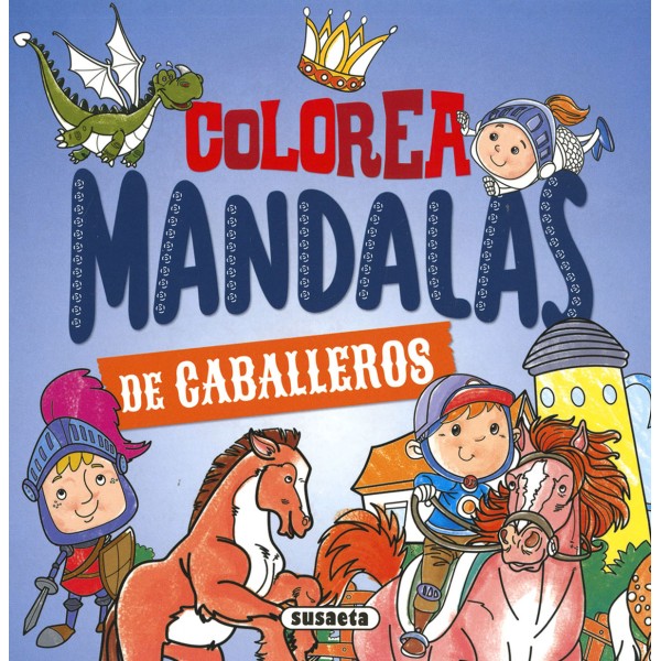 Colorea mandalas. Caballeros