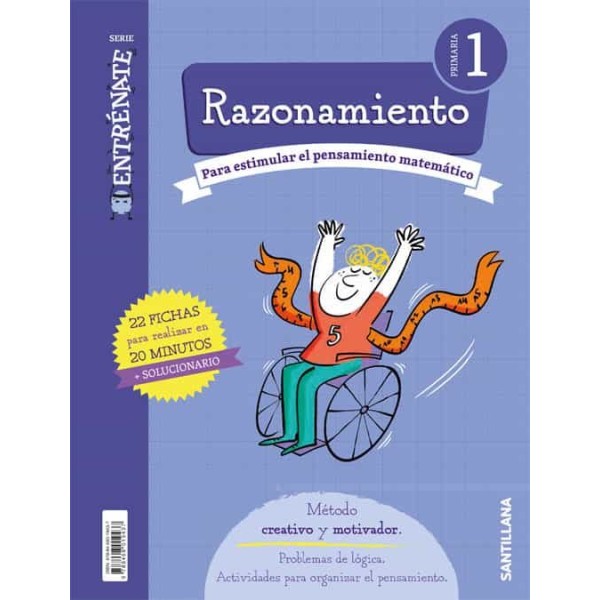 CUADERNO RAZONAMIENTO SERIE ENTRENATE 1 PRIMARIA