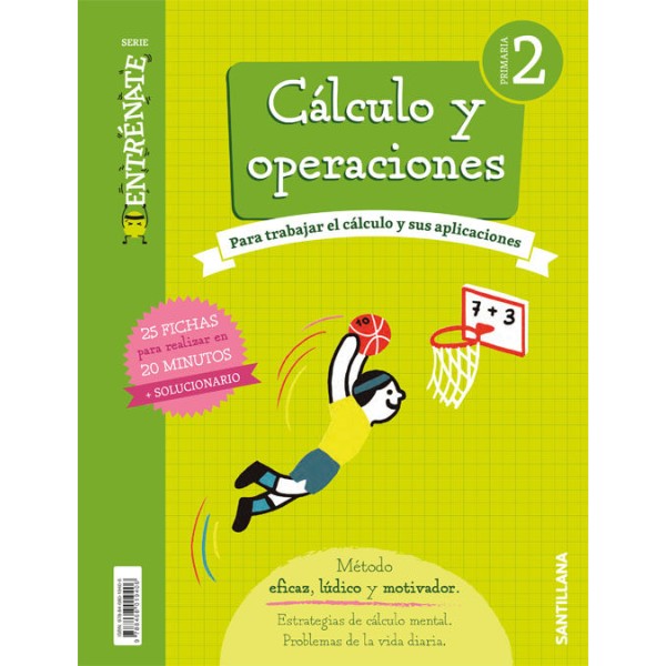 CUADERNO CALCULO SERIE ENTRENATE 2 PRIMARIA