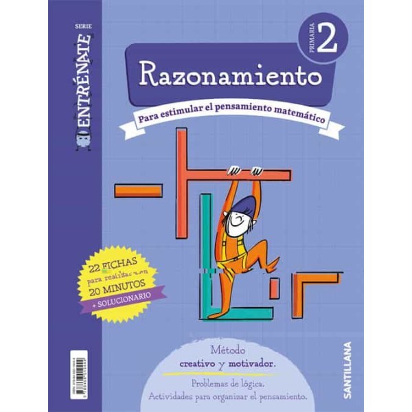 CUADERNO RAZONAMIENTO SERIE ENTRENATE 2 PRIMARIA