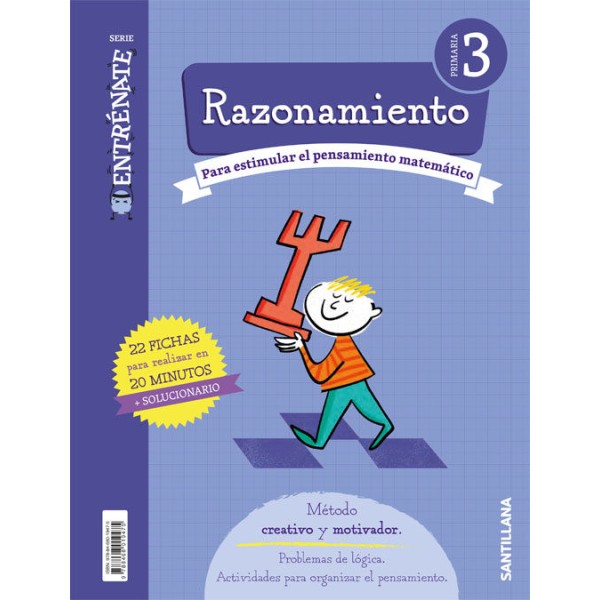 CUADERNO RAZONAMIENTO SERIE ENTRENATE 3 PRIMARIA