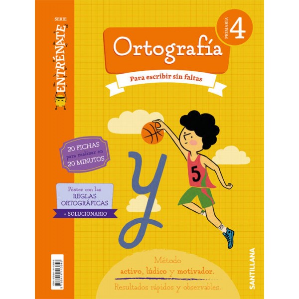 CUADERNO ORTOGRAFIA SERIE ENTRENATE 4 PRIMARIA