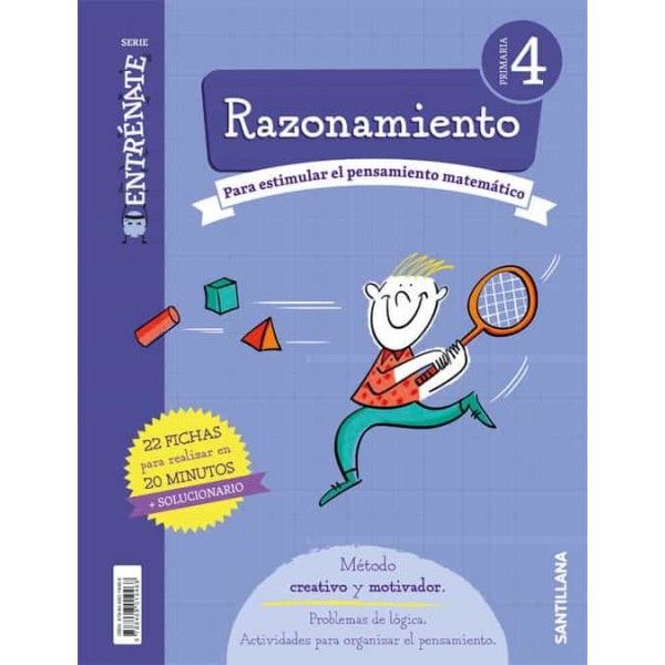 CUADERNO RAZONAMIENTO SERIE ENTRENATE 4 PRIMARIA