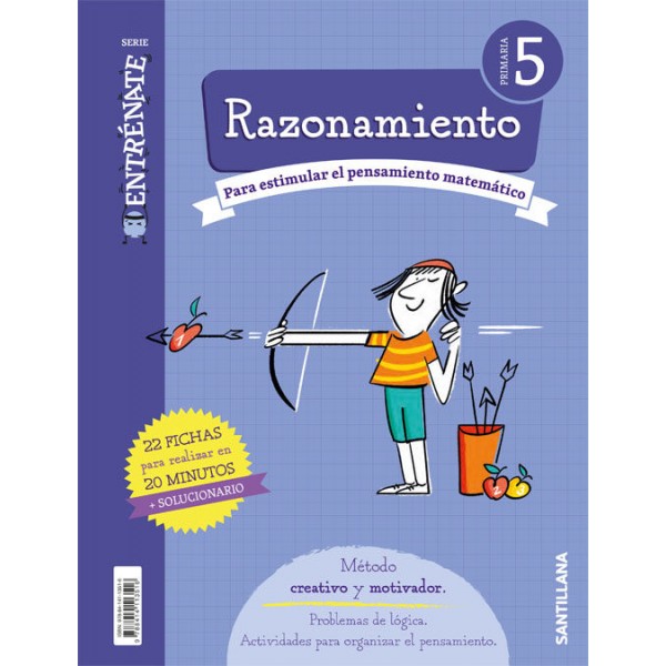 CUADERNO RAZONAMIENTO SERIE ENTRENATE 5 PRIMARIA