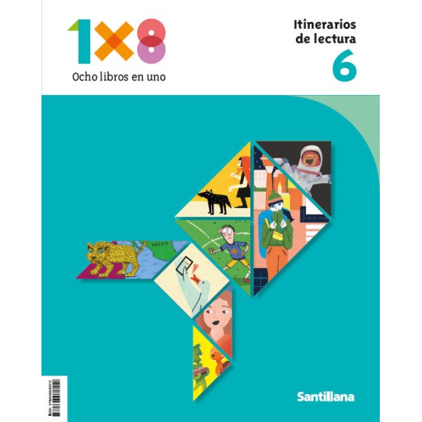 ITINERARIOS DE LECTURA 1X8 6 PRIMARIA