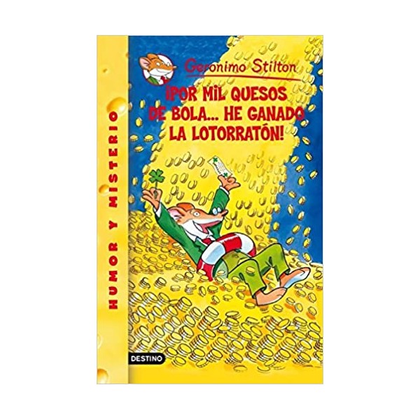 ¡Por mil quesos de bola... he ganado la lotorratón!