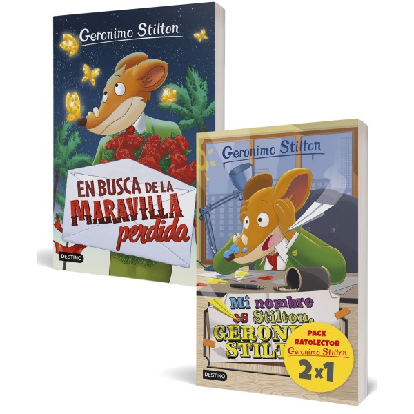 Geronimo Stilton. Pack ratolector