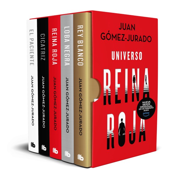 Universo Reina roja (estuche con: Reina roja | Loba negra | Rey blanco | Cicatriz | El paciente)