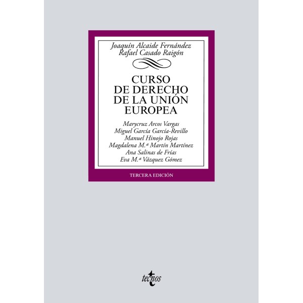 Curso de Derecho de la UniÃ³n Europea