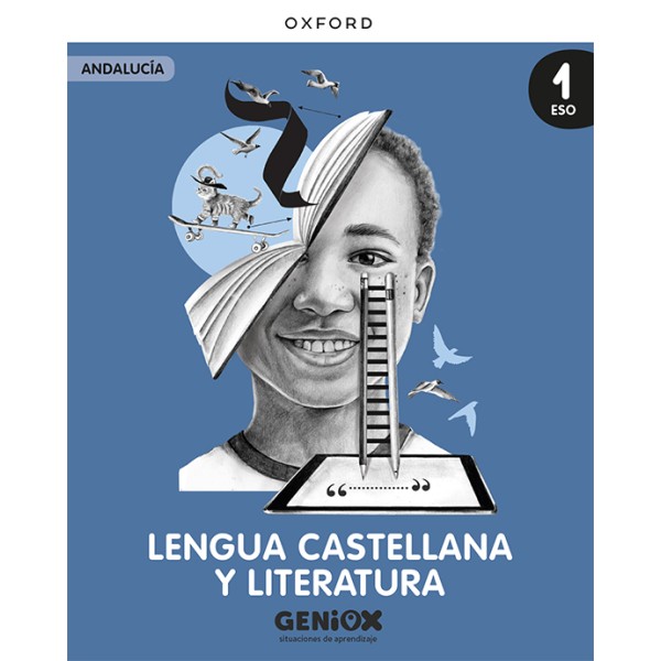 Lengua Castellana y Literatura 1º ESO. Pack del estudiante. GENiOX Situaciones de aprendizaje (Anda