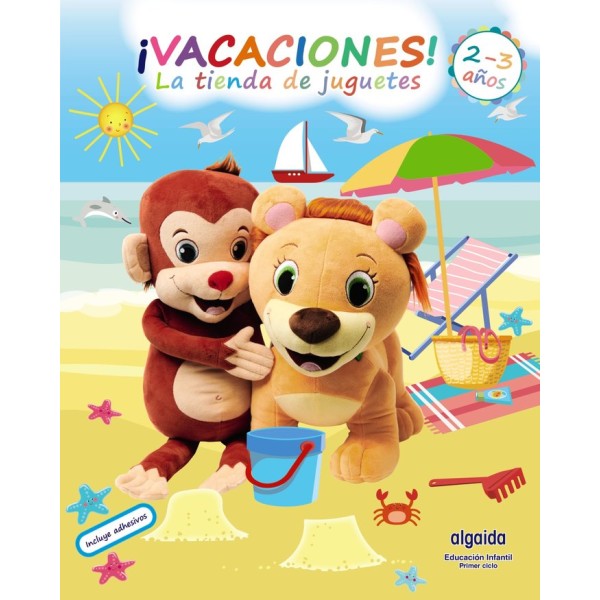 Cuaderno de Vacaciones. La tienda de juguetes 2-3 años. 2 Años Educación Infantil. Vacaciones del