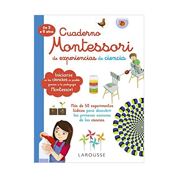 Cuaderno Montessori de experiencias de ciencia