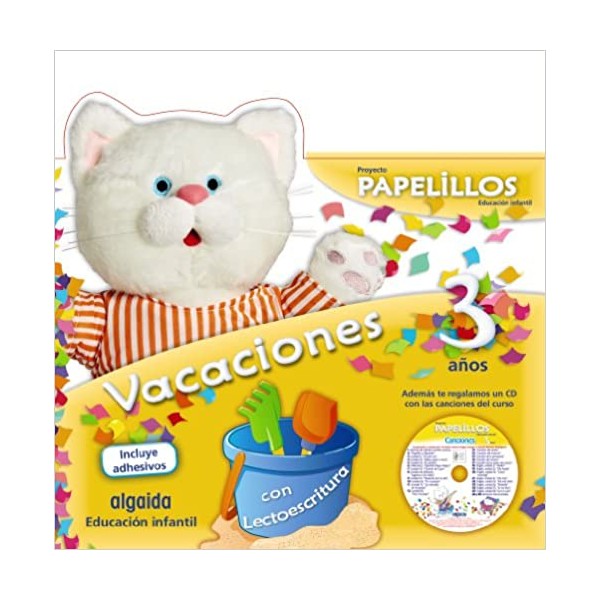 Vac ei papelillos + cd 3 años