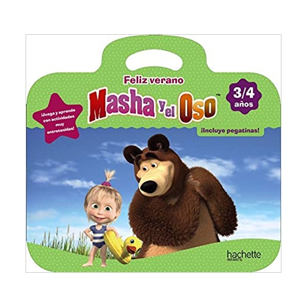 Feliz verano con Masha y el Oso 3-4 años