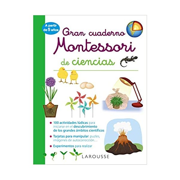 Gran cuaderno Montessori de ciencias