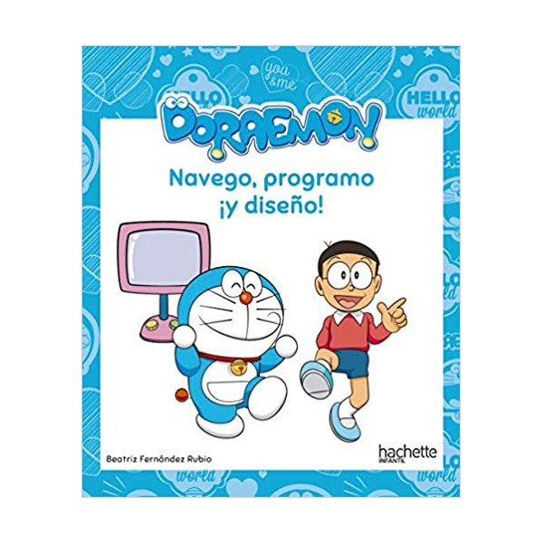 Navego, programo ¡y diseño! con Doraemon