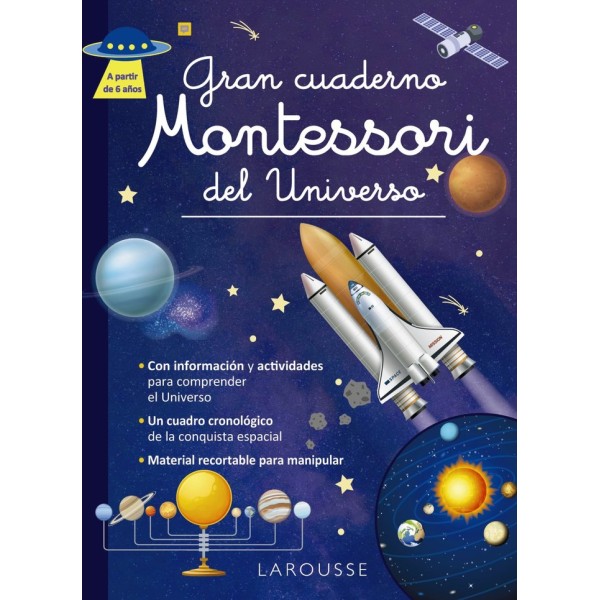 Vac ei gran cuaderno motessori universo