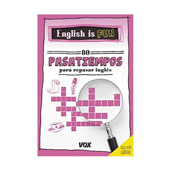 English is Fun. 80 pasatiempos para repasar inglés 12-13 años