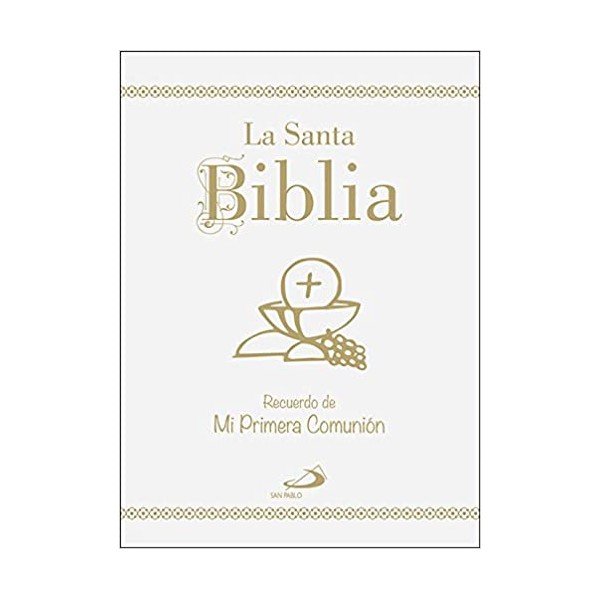 La Santa Biblia - Edición cartoné, oro y uñeros