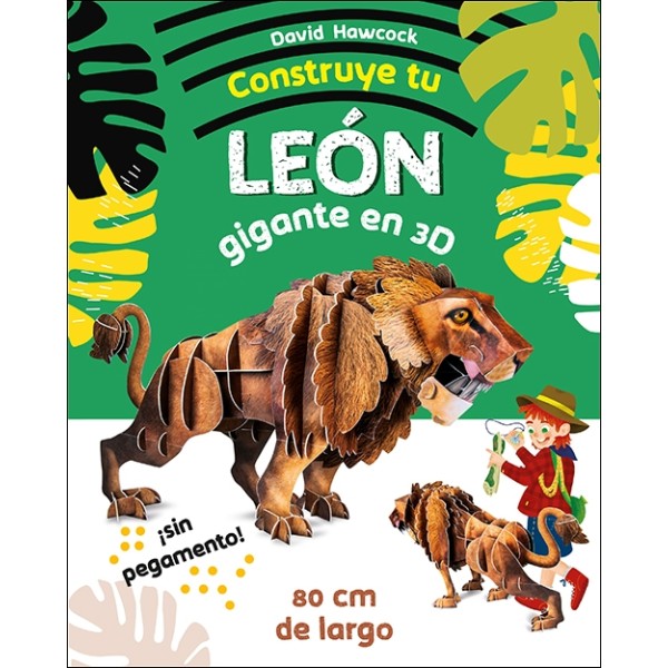 Construye tu león gigante en 3D