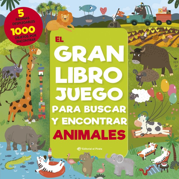 El gran libro juego para buscar y encontrar animales