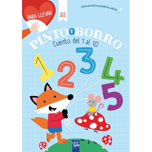 Cuento del 1 al 10. 3-5 años