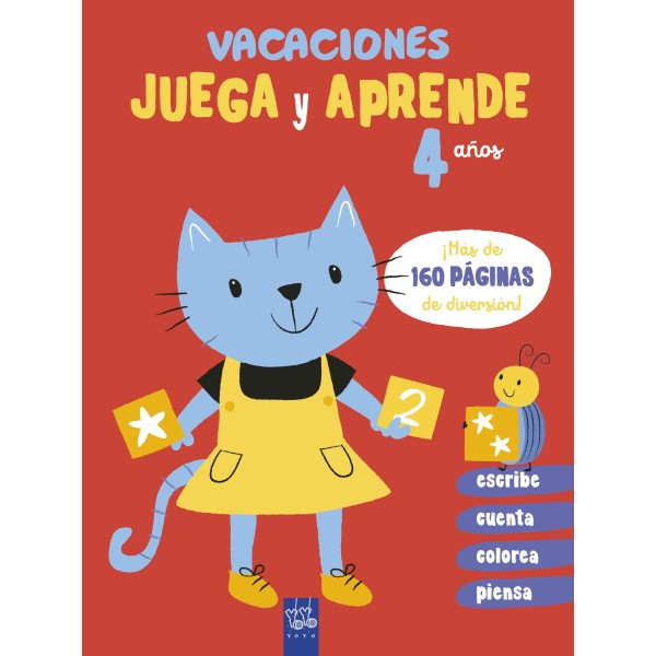 Vacaciones. Juega y aprende. 4 años