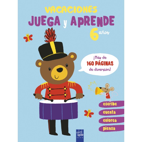 Vacaciones. Juega y aprende. 6 años